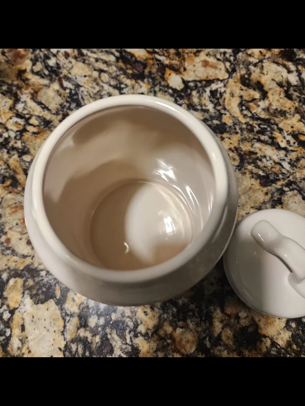 Rae Dunn Cream Steel Cut Oats Ceramic Canister